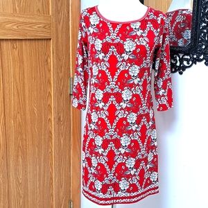 Max studio floral slip on dress